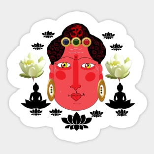 RED TARA Sticker